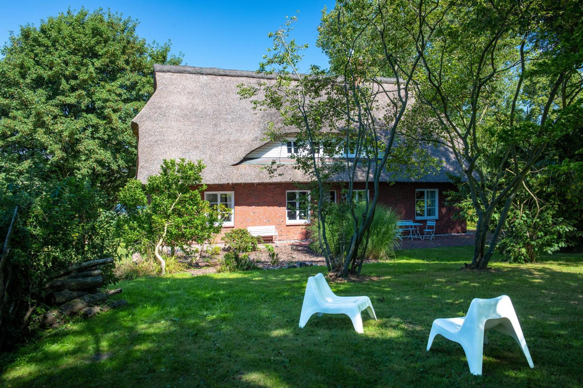Reetdachhaus Eiderblick Villa Breiholz Exterior photo